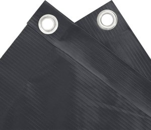 vidaXL Osłona na ogrodzenie, antracytowa, 500x120 cm, PVC 4