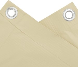 vidaXL Osłona na ogrodzenie, kremowa, 500x90 m, PVC 4