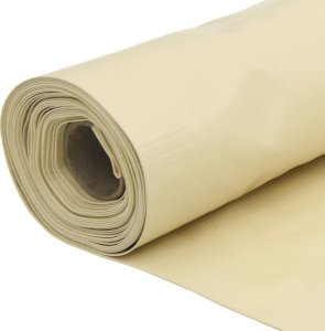 vidaXL Osłona na ogrodzenie, kremowa, 500x90 m, PVC 5