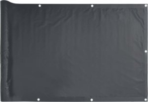 vidaXL Osłona na ogrodzenie, antracytowa, 600x120 cm, PVC 2