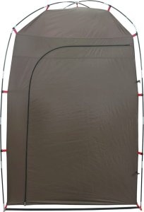 vidaXL Namiot prysznicowy, brązowy, wodoodporny 7