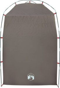 vidaXL Namiot prysznicowy, brązowy, wodoodporny 8