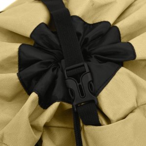 Plecak turystyczny vidaXL Plecak turystyczny, khaki, 60 L, tkanina Oxford 6