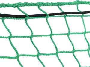 vidaXL Siatka na przyczepę, z elastyczną linką, zielona, 2,1x1,25m, PP 5