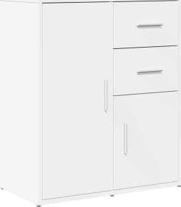 vidaXL Szafka, biała, 60x31x70 cm, materiał drewnopochodny 2