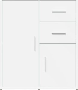 vidaXL Szafka, biała, 60x31x70 cm, materiał drewnopochodny 5