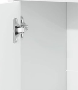 vidaXL Szafka, biała, 60x31x70 cm, materiał drewnopochodny 8