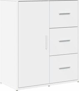 vidaXL Szafka, biała, 60x31x70 cm, materiał drewnopochodny 2