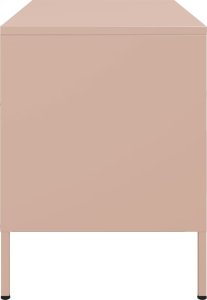 vidaXL Szafki RTV, 2 szt., różowe, 68x39x50,5 cm, stalowe 8