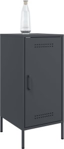 vidaXL Szafka, antracytowa, 36x39x79 cm, stal walcowana na zimno 4