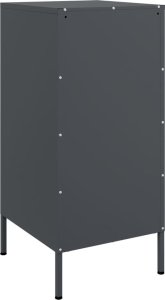 vidaXL Szafka, antracytowa, 36x39x79 cm, stal walcowana na zimno 8