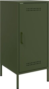 vidaXL Szafki, 2 szt., oliwkowe, 36x39x79 cm, stal walcowana na zimno 6