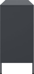 vidaXL Szafka, antracytowa, 100,5x39x79 cm, stal walcowana na zimno 7