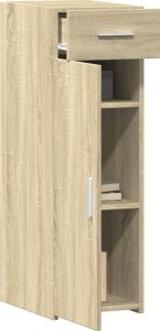 vidaXL Szafka, dąb sonoma, 30x42,5x93 cm 3
