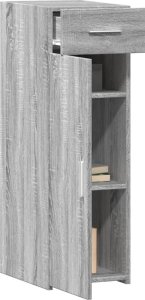 vidaXL Szafka, szary dąb sonoma 30x42,5x93 cm 3