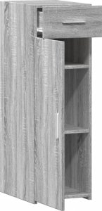 vidaXL Szafka, szary dąb sonoma 30x42,5x93 cm 8