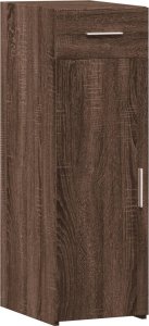 vidaXL Szafka, brązowy dąb, 30x42,5x93 cm 2