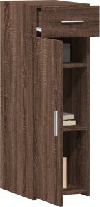vidaXL Szafka, brązowy dąb, 30x42,5x93 cm 3