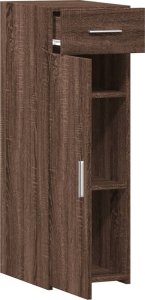 vidaXL Szafka, brązowy dąb, 30x42,5x93 cm 8