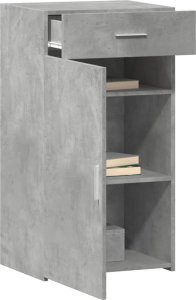 vidaXL Szafka, szarość betonu, 50x42,5x93 cm 3