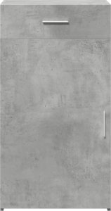 vidaXL Szafka, szarość betonu, 50x42,5x93 cm 4