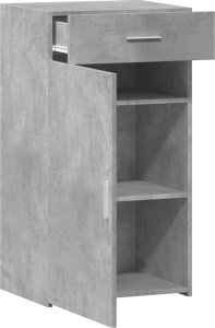 vidaXL Szafka, szarość betonu, 50x42,5x93 cm 8