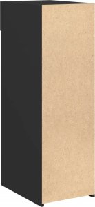 vidaXL Szafka, czarna, 30x42,5x93 cm, materiał drewnopochodny 6
