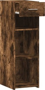 vidaXL Komoda, przydymiony dąb, 30x42,5x93 cm 7