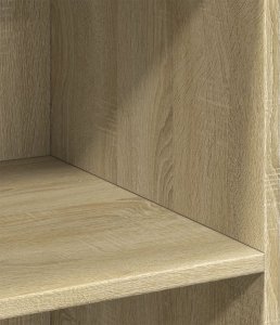 vidaXL Szafka, dąb sonoma, 70x41x93 cm, materiał drewnopochodny 7