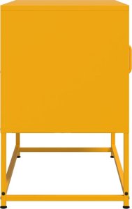 vidaXL Szafka pod telewizor, antracytowa, 100,5x39x60,5 cm, stalowa 7