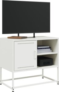 vidaXL Szafka pod telewizor, oliwkowa, 100,5x39x60,5 cm, stalowa 5