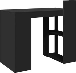 Biurko vidaXL Czarne 103.5 cm x 56.5 cm 6