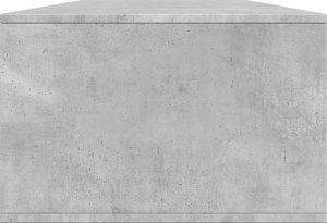 vidaXL Stolik kawowy, szarość betonu, 102x55x35 cm 5