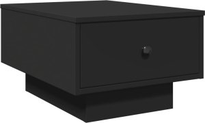 vidaXL Stolik kawowy, czarny, 60x45x31 cm 6