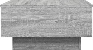 vidaXL Stolik kawowy, szary dąb sonoma, 60x45x31 cm 5