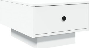 vidaXL Stolik kawowy, biały, 60x45x31 cm 2