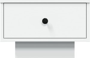 vidaXL Stolik kawowy, biały, 60x45x31 cm 4