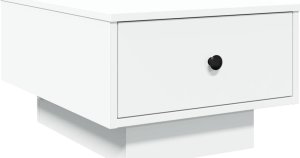 vidaXL Stolik kawowy, biały, 60x45x31 cm 6