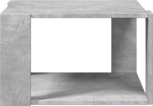 vidaXL Stolik kawowy, szarość betonu, 51,5x51,5x30 cm 4
