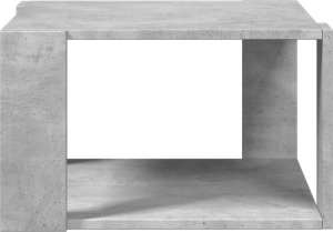 vidaXL Stolik kawowy, szarość betonu, 51,5x51,5x30 cm 5