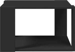 vidaXL Stolik kawowy, czarny, 51,5x51,5x30 cm, materiał drewnopochodny 4