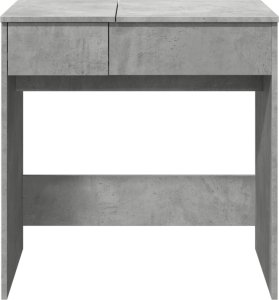 vidaXL Toaletka z lustrem, szarość betonu, 73x46,5x120 cm 5