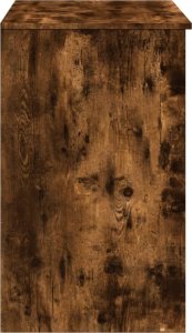 vidaXL Toaletka z lustrem, przydymiony dąb, 73x46,5x120 cm 6