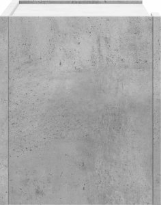 vidaXL Wiszące szafki nocne, 2 szt., szarość betonu, 45x30x35 cm 6
