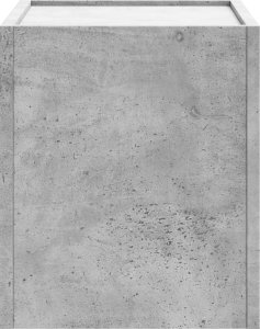 vidaXL Wiszące szafki nocne, 2 szt., szarość betonu, 45x30x35 cm 6