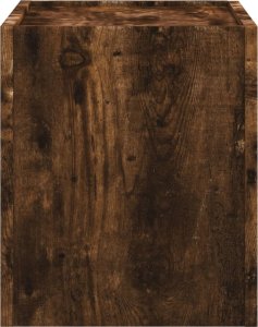 vidaXL Wiszące szafki nocne, 2 szt., przydymiony dąb, 45x30x35 cm 6