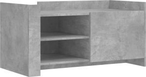 vidaXL Stolik kawowy, szarość betonu, 100x50x50 cm 2