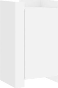 vidaXL Szafka, biała, 45x35x75 cm 2