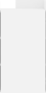 vidaXL Szafka, biała, 45x35x75 cm 4