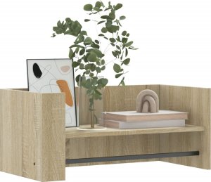 vidaXL Półka ścienna, dąb sonoma, 70,5x35x30,5 cm 3